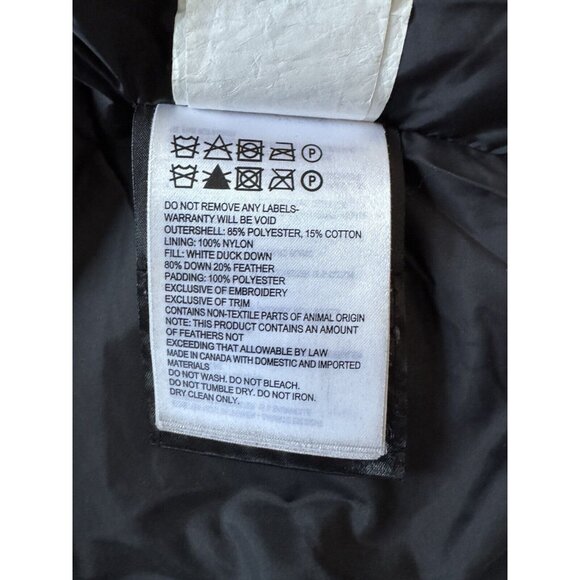Canada Goose McMillan Parka Size XS Jacket Black - Picture 13 of 14